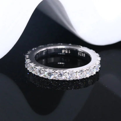 נורין | טבעת מוסונייט חישוק מלא 3 מ״מ