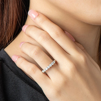 מורן | טבעת מוסונייט עדינה