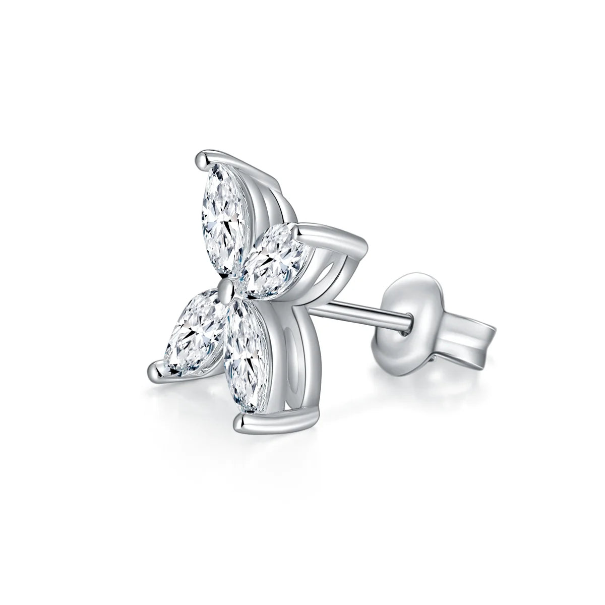 דניאלה | עגילי מוסונייט מרקיז יוקרתיים