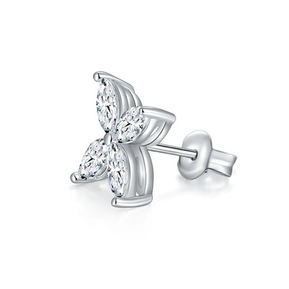 דניאלה | עגילי מוסונייט מרקיז יוקרתיים