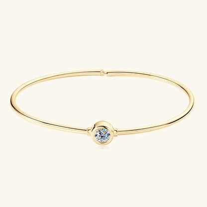 אלונה | צמיד בנגל מואסנייט מתכוונן 