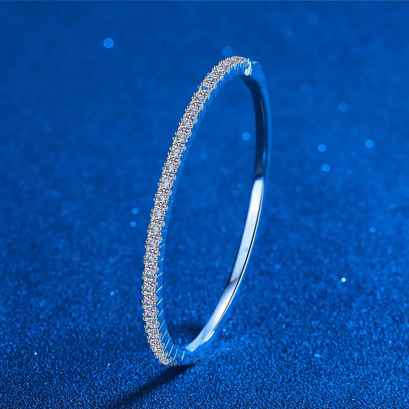 סירין | צמיד  בנגל מוסונייט קשיח יוקרתי