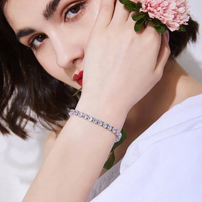 סיוון | צמיד טניס מוסונייט 4 מ״מ