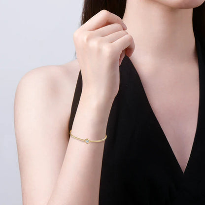 אלונה | צמיד בנגל מואסנייט מתכוונן 