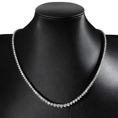 סמא | שרשרת קולייר מוסונייט מדורגת