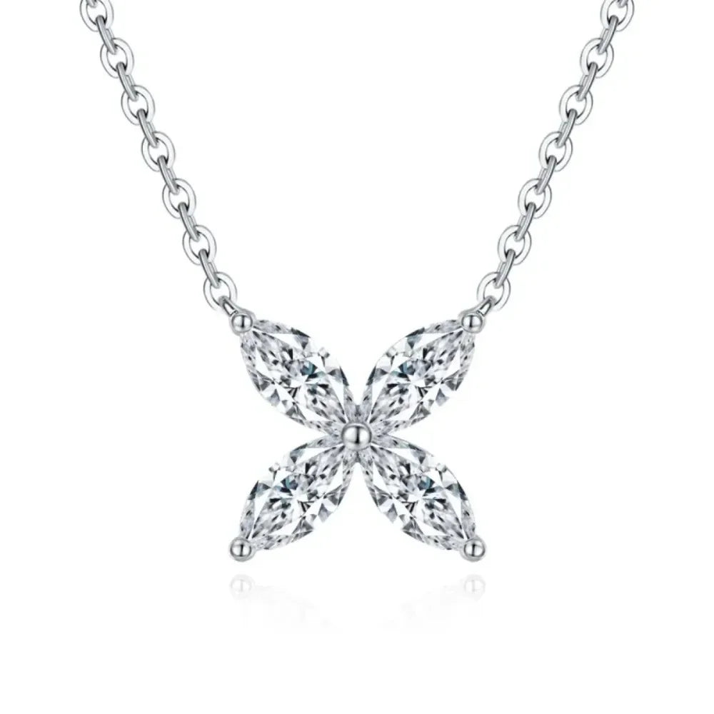 נור | שרשרת מואיסנייט יוקרתית