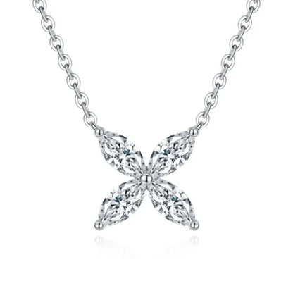 נור | שרשרת מואיסנייט יוקרתית