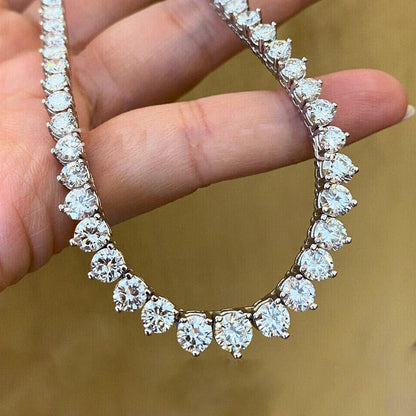 סמא | שרשרת קולייר מוסונייט מדורגת