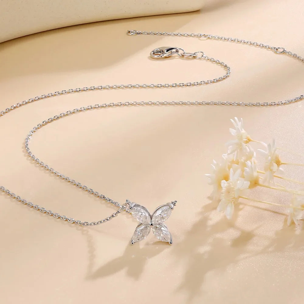 נור | שרשרת מואיסנייט יוקרתית