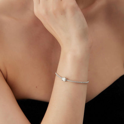 סלמה | צמיד מואיסנייט יוקרתי