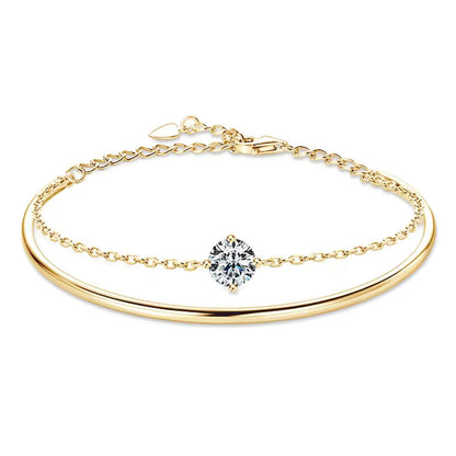 אלין | צמיד בנגל מואסנייט יוקרתי